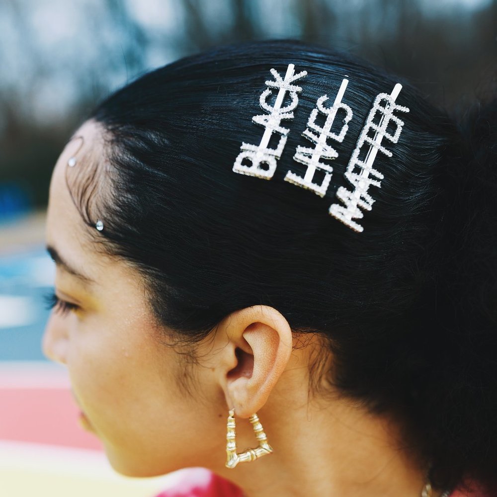 Black Lives Matter Hair Pins
